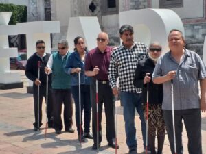 grupo de ciegos